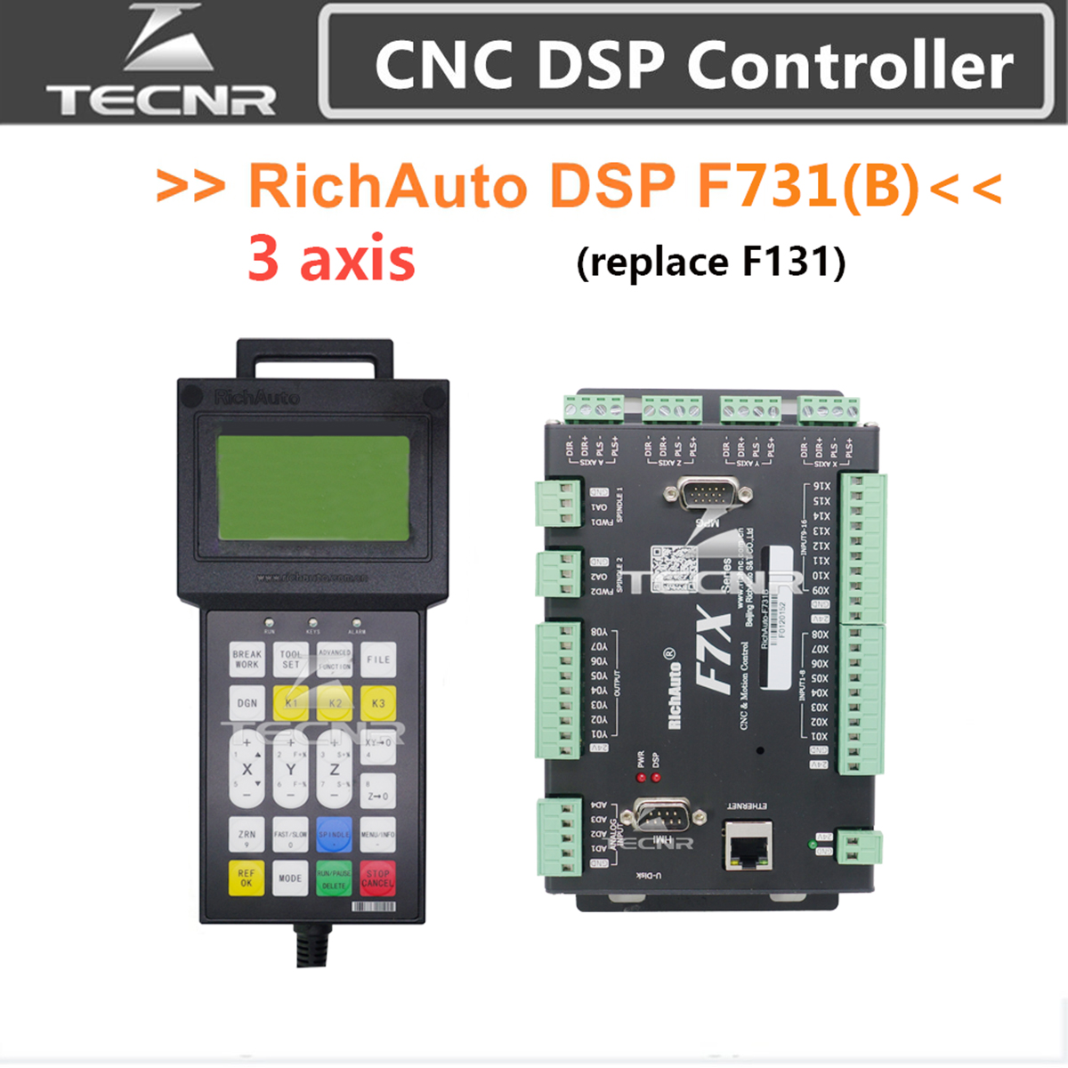 Richauto A11 Dsp Controller 3 Axis - Richauto DSP F131 3 Trục Điều